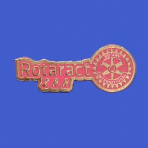 Rotaract Cut Shape Lapel ZRR