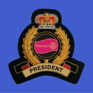 Rotaract Hand Embroidery (Club President)