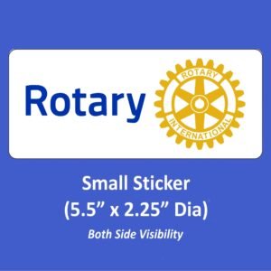 Masterbrand Logo Small Sticker (Both Side Visibility)