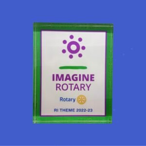 Theme Acrylic Paper Weight