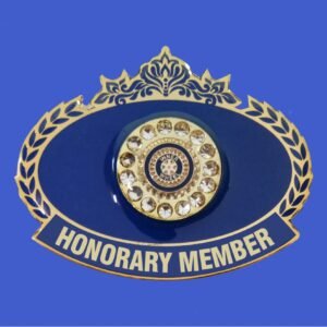 Honorary Member Oval Lapel