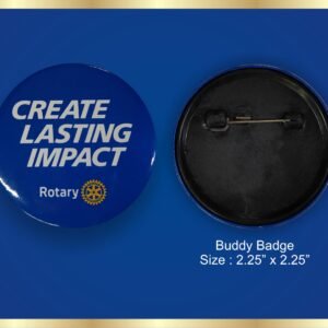 Theme Message Buddy Badge 2026-27 (Pack of 25 Pcs.)