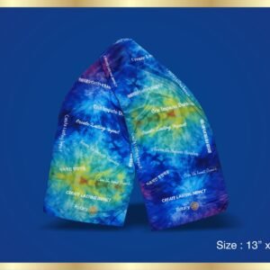 Theme Message (All Languages) Colourful base Scarf 2026-27