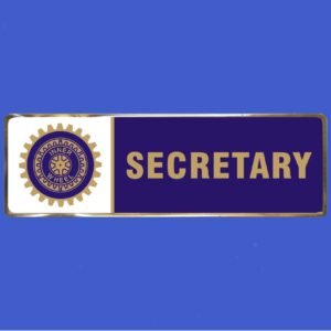 IW Secretary Lapel (Rectangle)