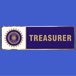 IW Treasurer Lapel (Rectangle)
